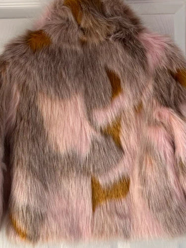 Кожено палто Billieblush 5 г.