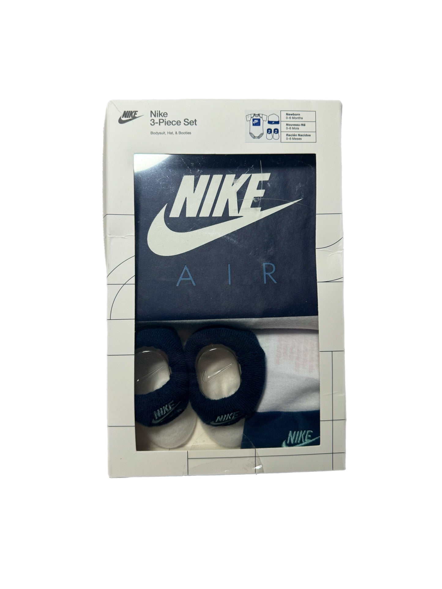 Nike baby boy gift set 0-6m