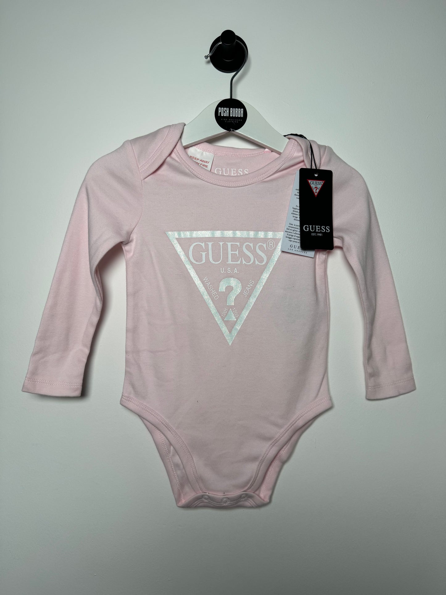Guess baby vest 12m