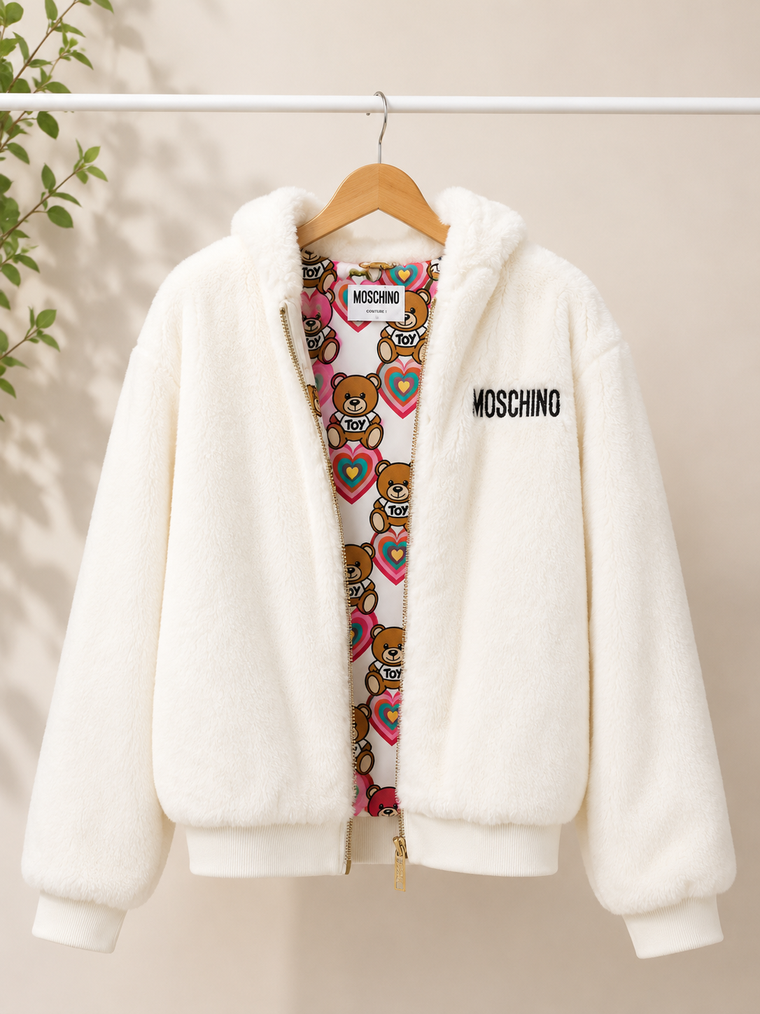 Moschino Fleece Jacket 10y
