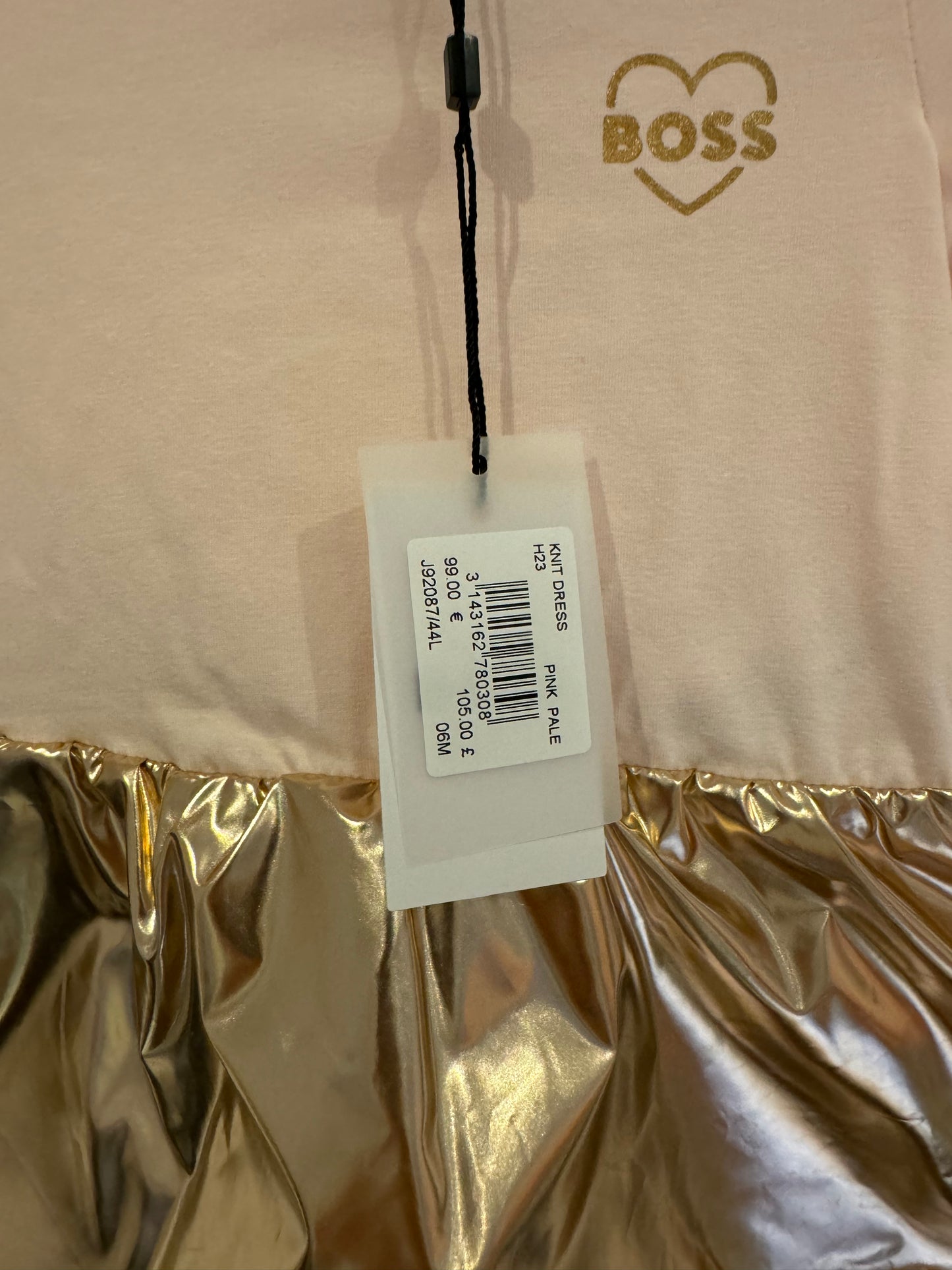 Boss baby girl dress 0-6m