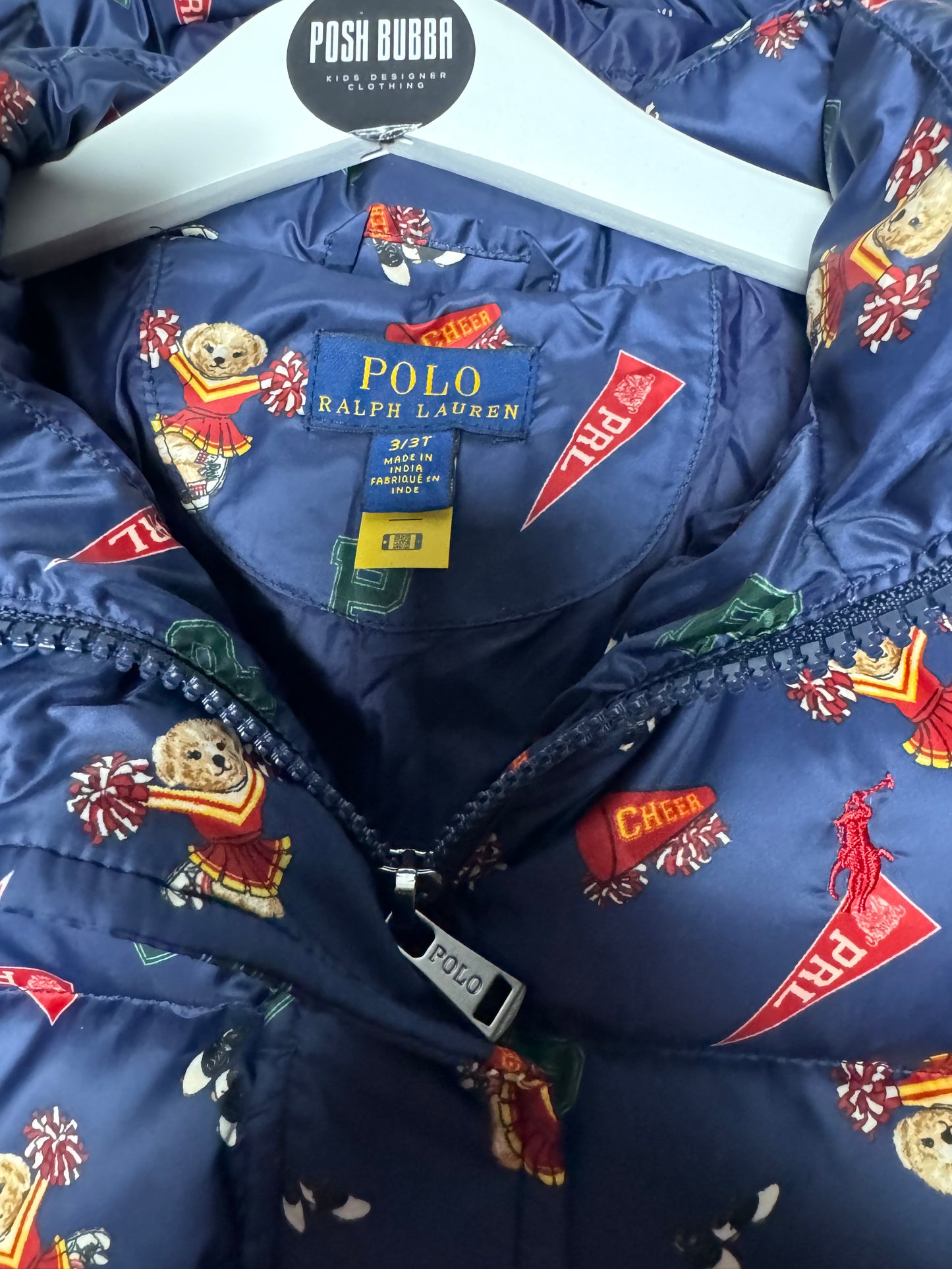 Ralph Lauren Polo Bear Coat 3y New no tags