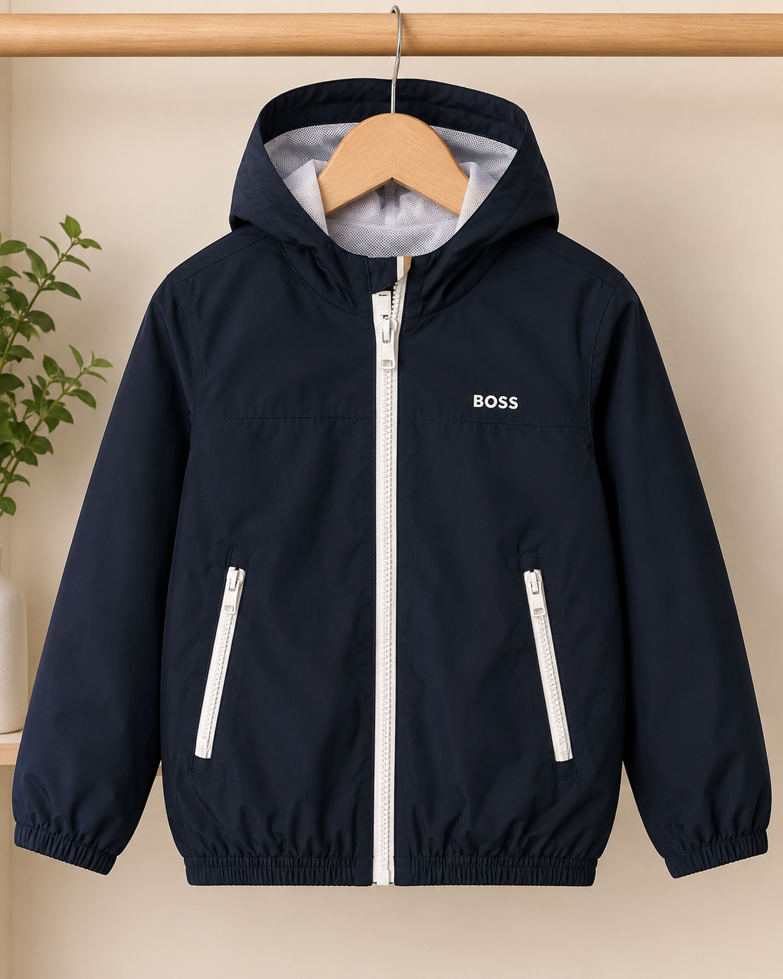 Boss rain jacket 6y