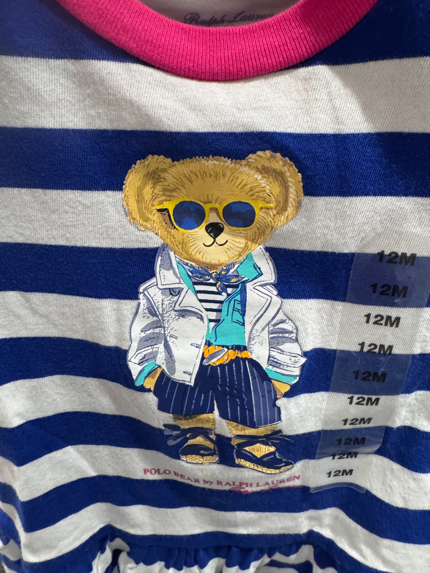 Ralph Lauren Baby Girls T-Shirt 12m