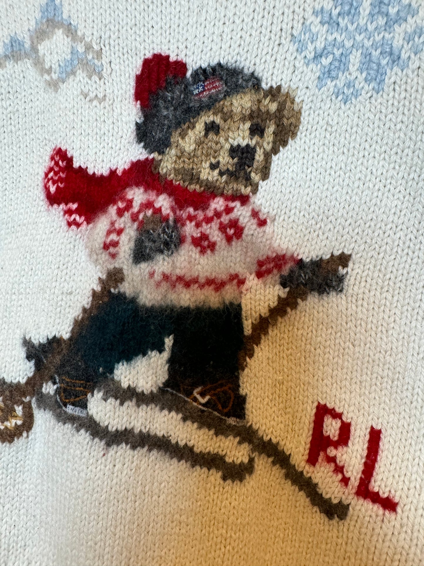 Бебешки пуловер Ralph Lauren 9-12 месеца