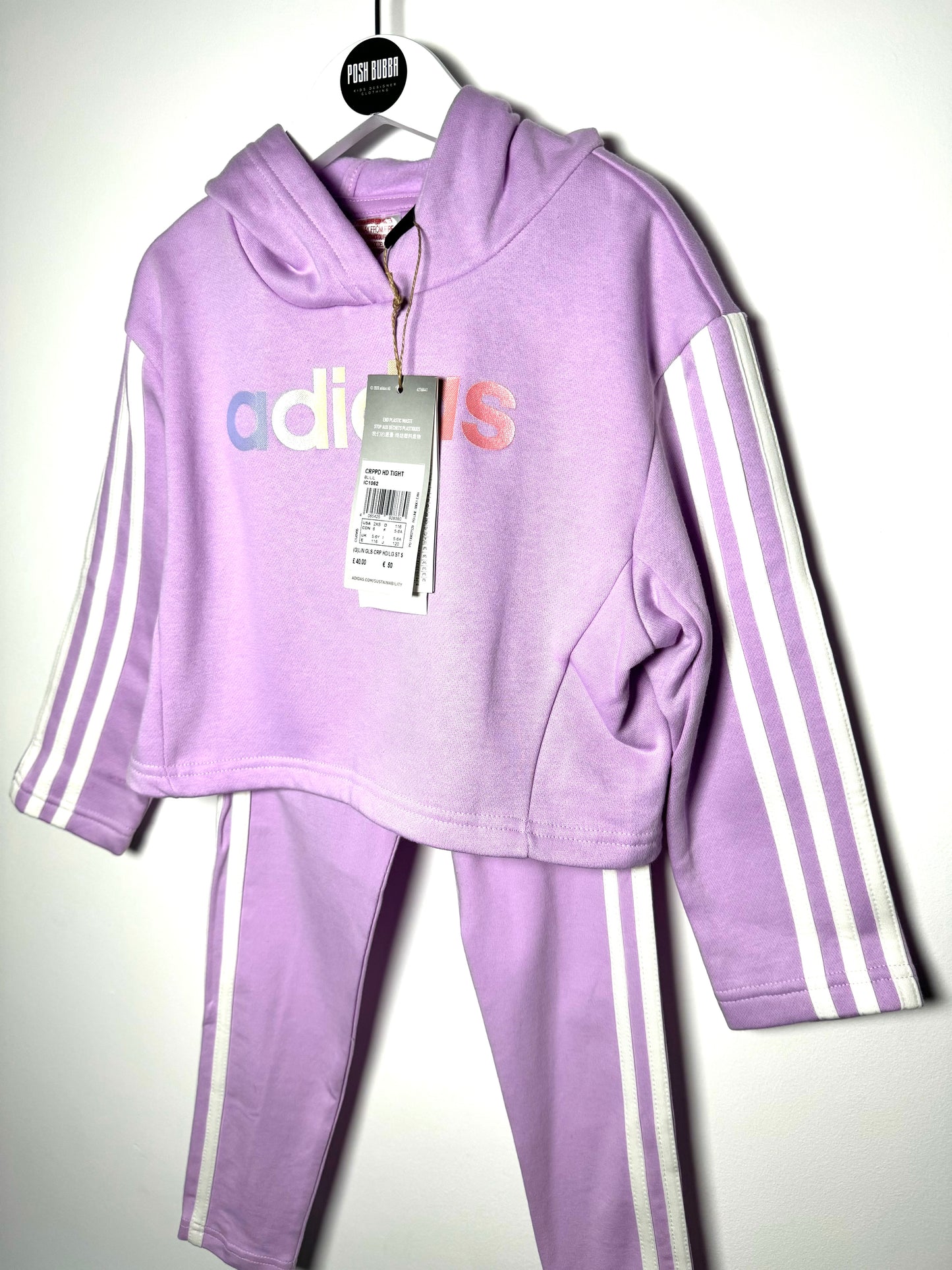 Adidas Lilac Set 5-6y
