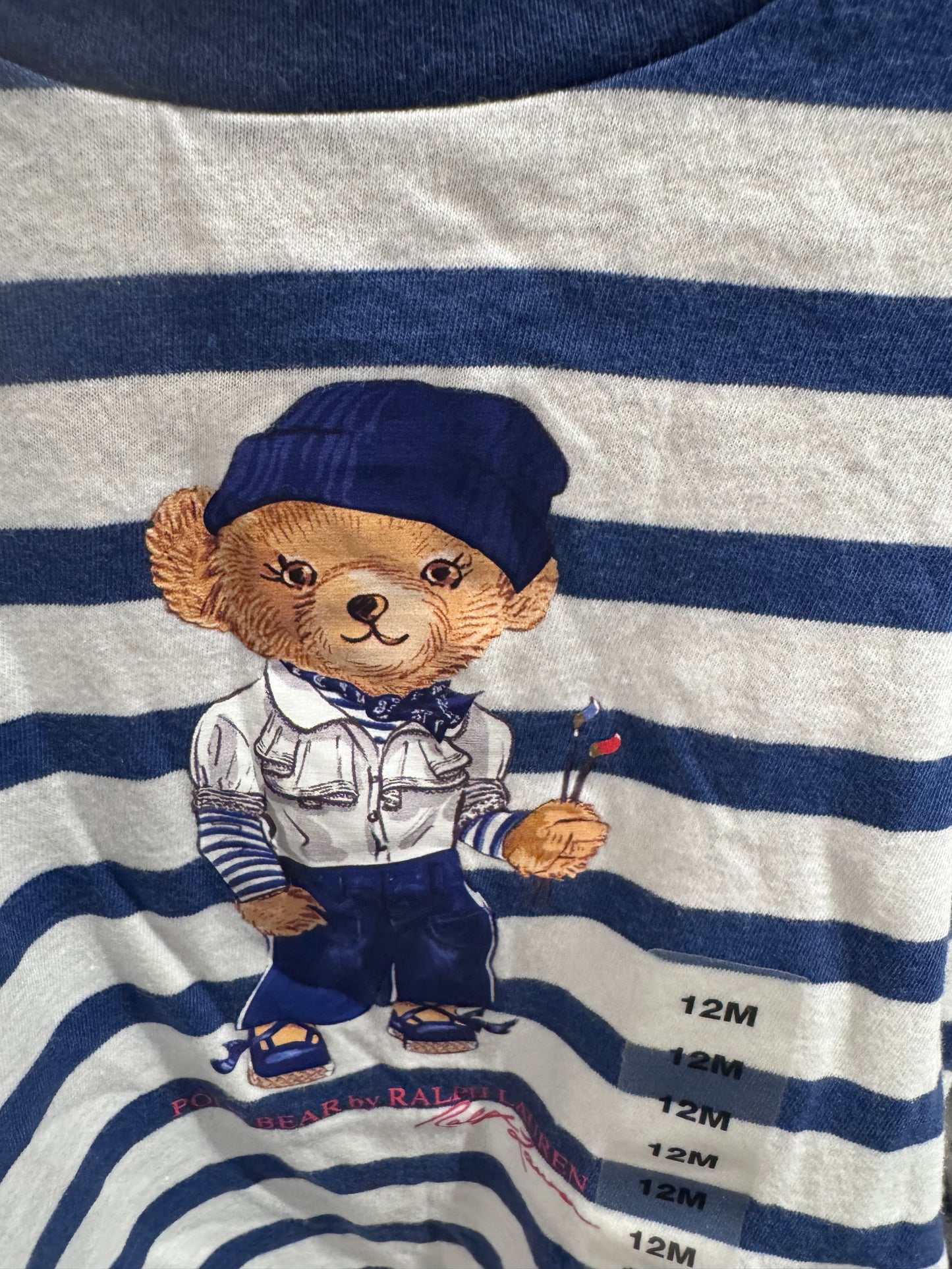 Ralph Lauren Baby Girls T-Shirt 12m