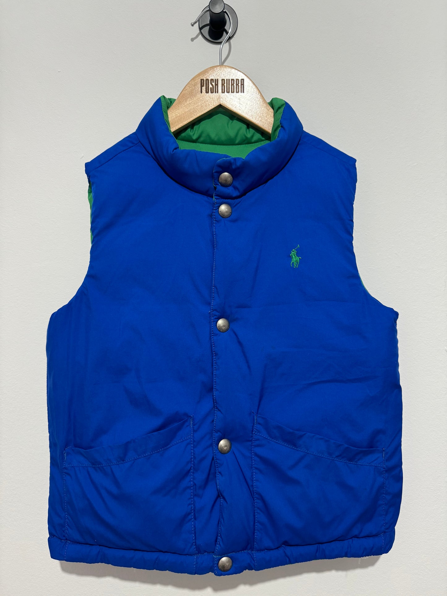 Ralph Lauren Reversable Gilet 5y New No Tags 141064