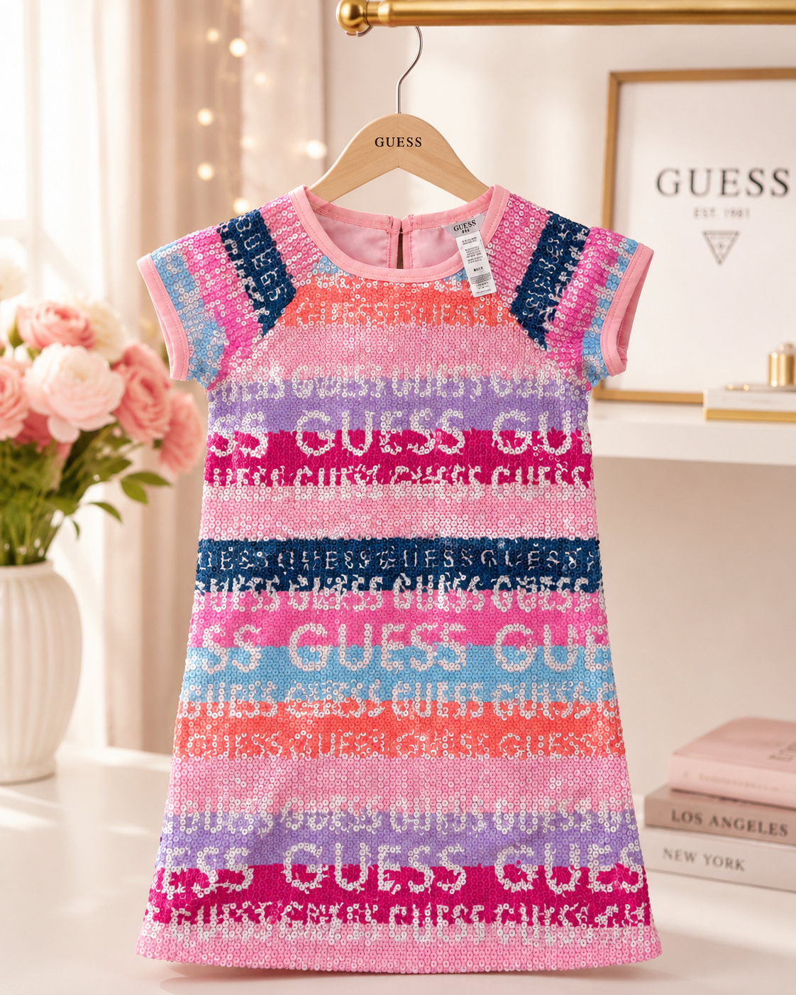 Guess Sequinned dress 4y