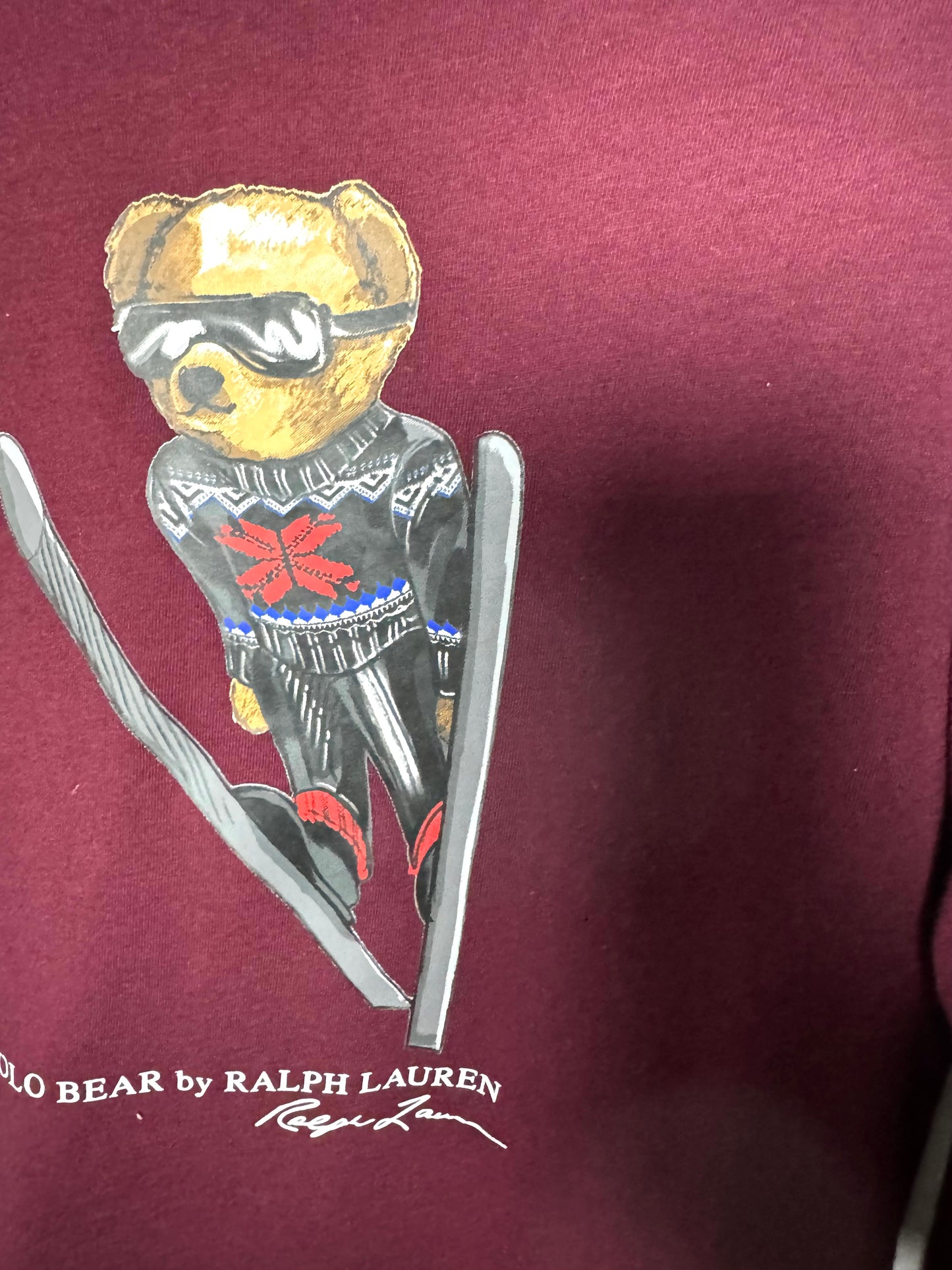 Ralph Lauren Бордо Топ 4y