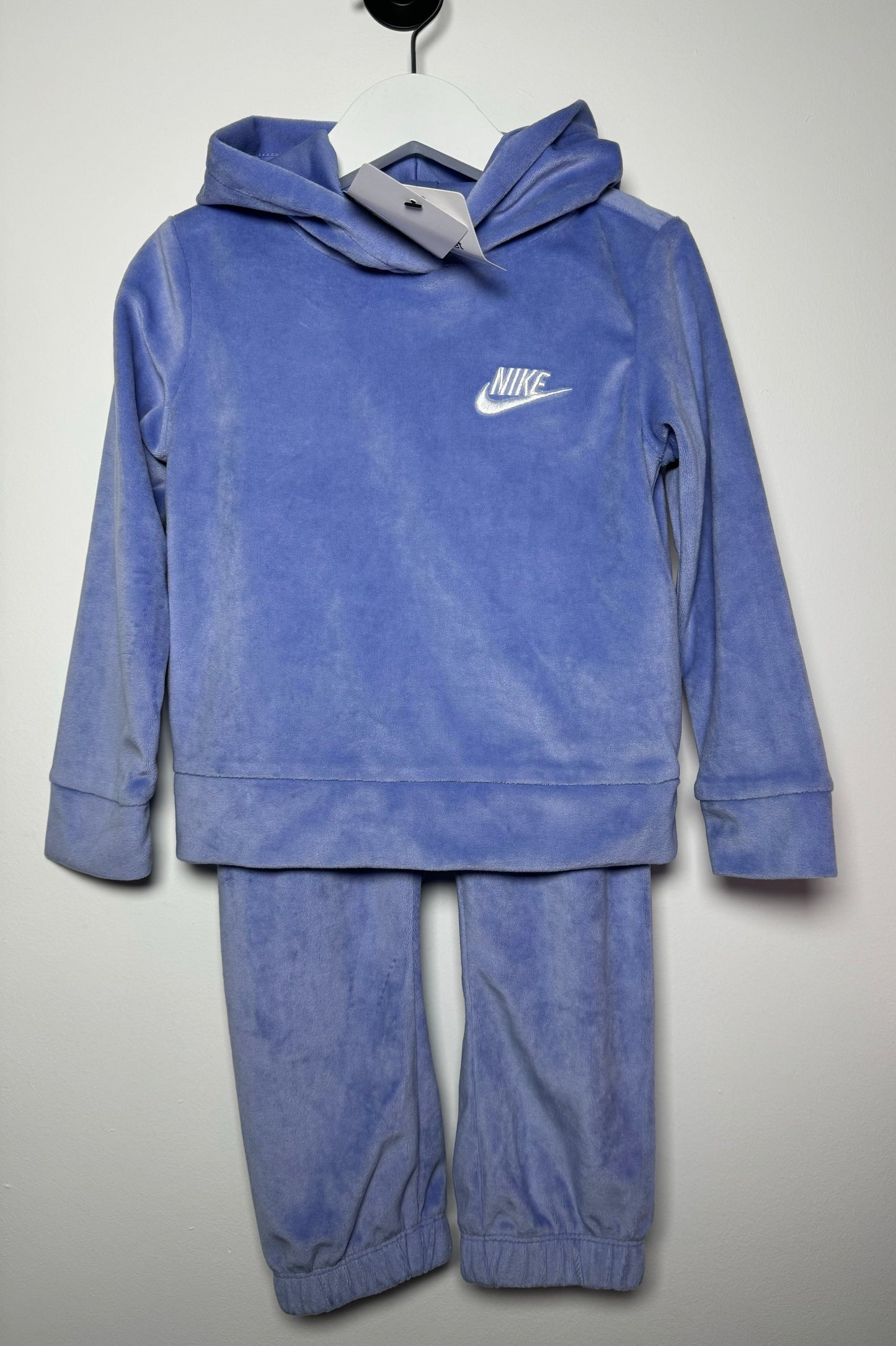 Nike Lilac Velvet Tracksuit 2-3y