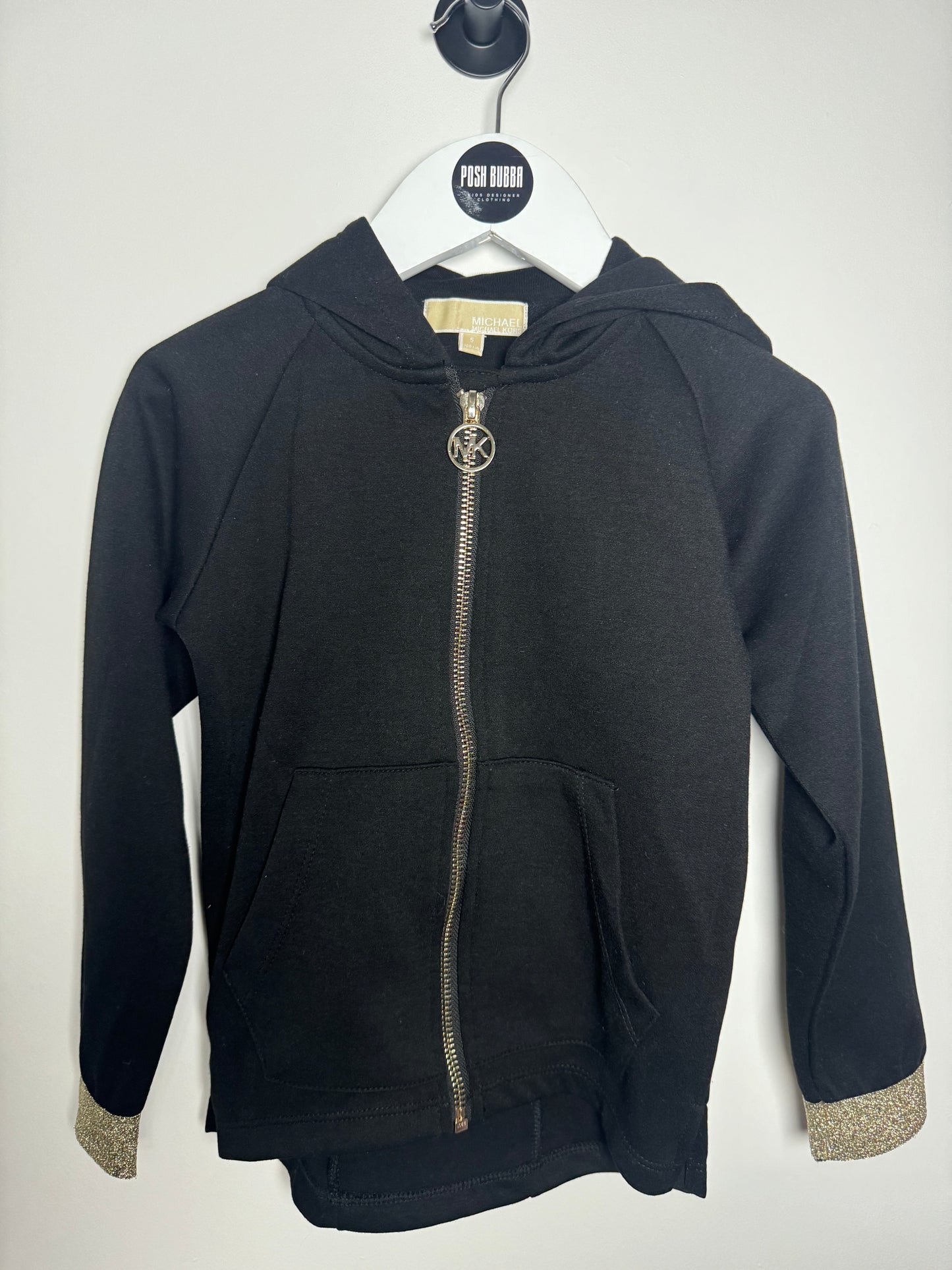 Michael Kors girls zip up hoodie 4-5y