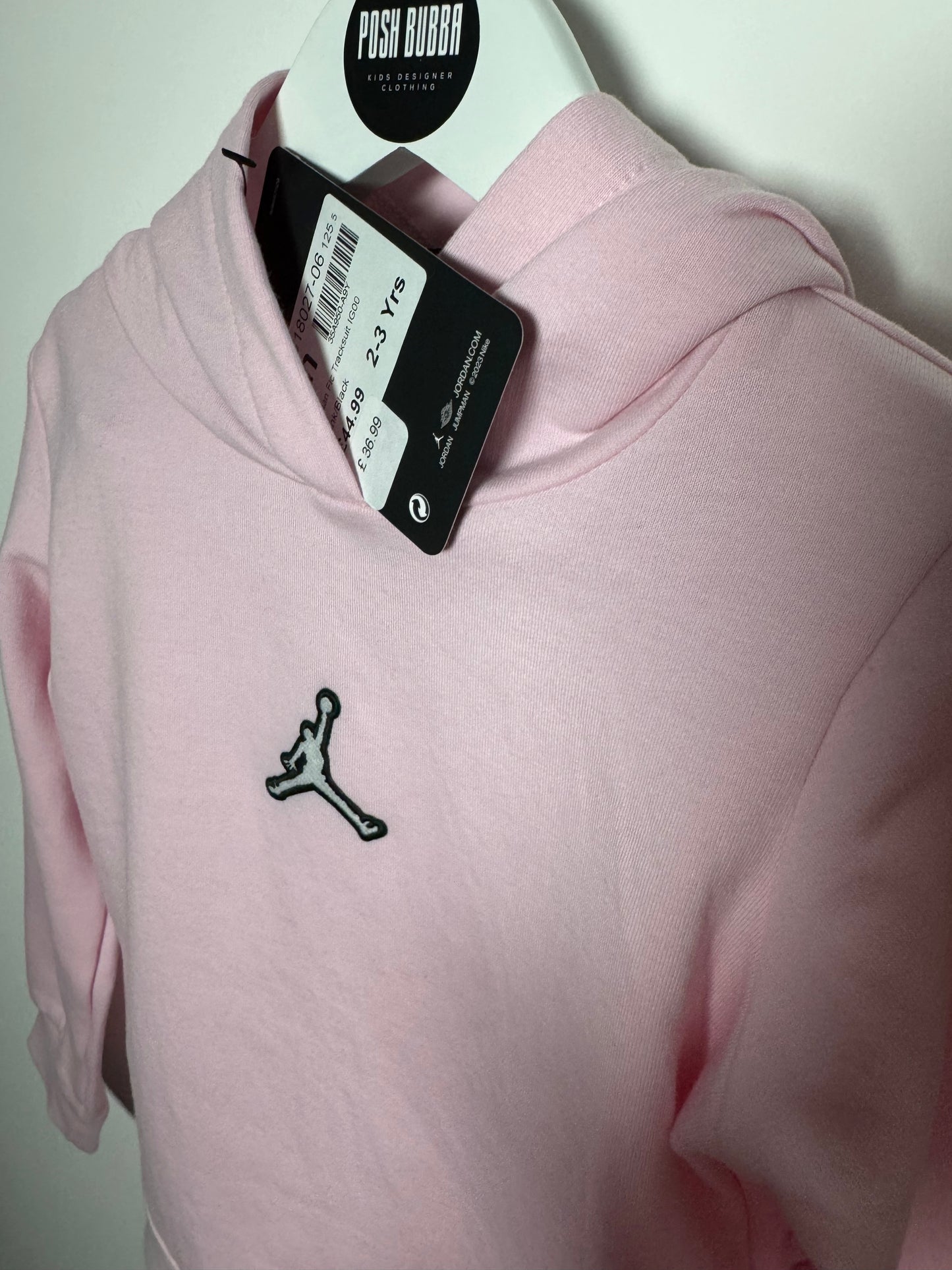 Розов суичър Nike Jordan за момичета 2-3 години