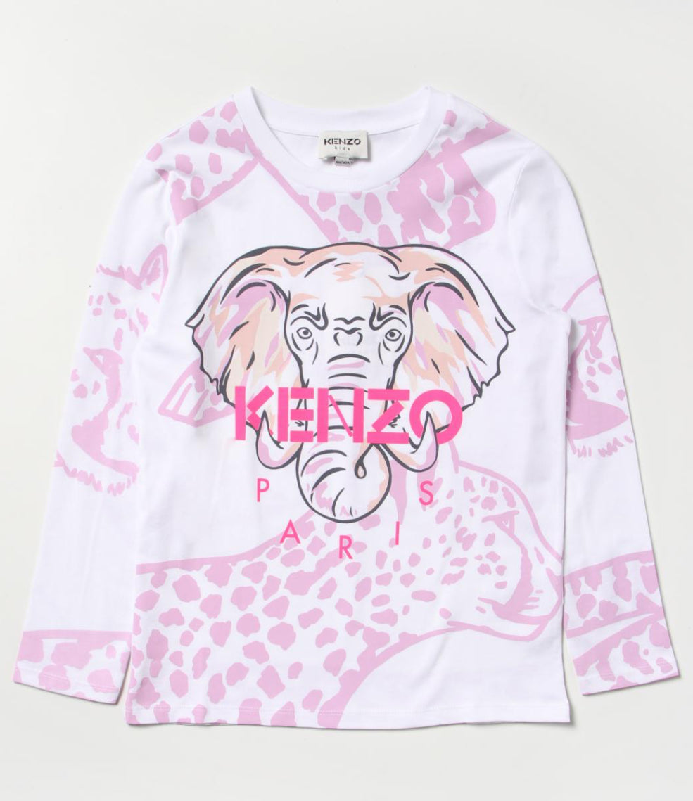 Тениска Kenzo за момичета, 5 г.