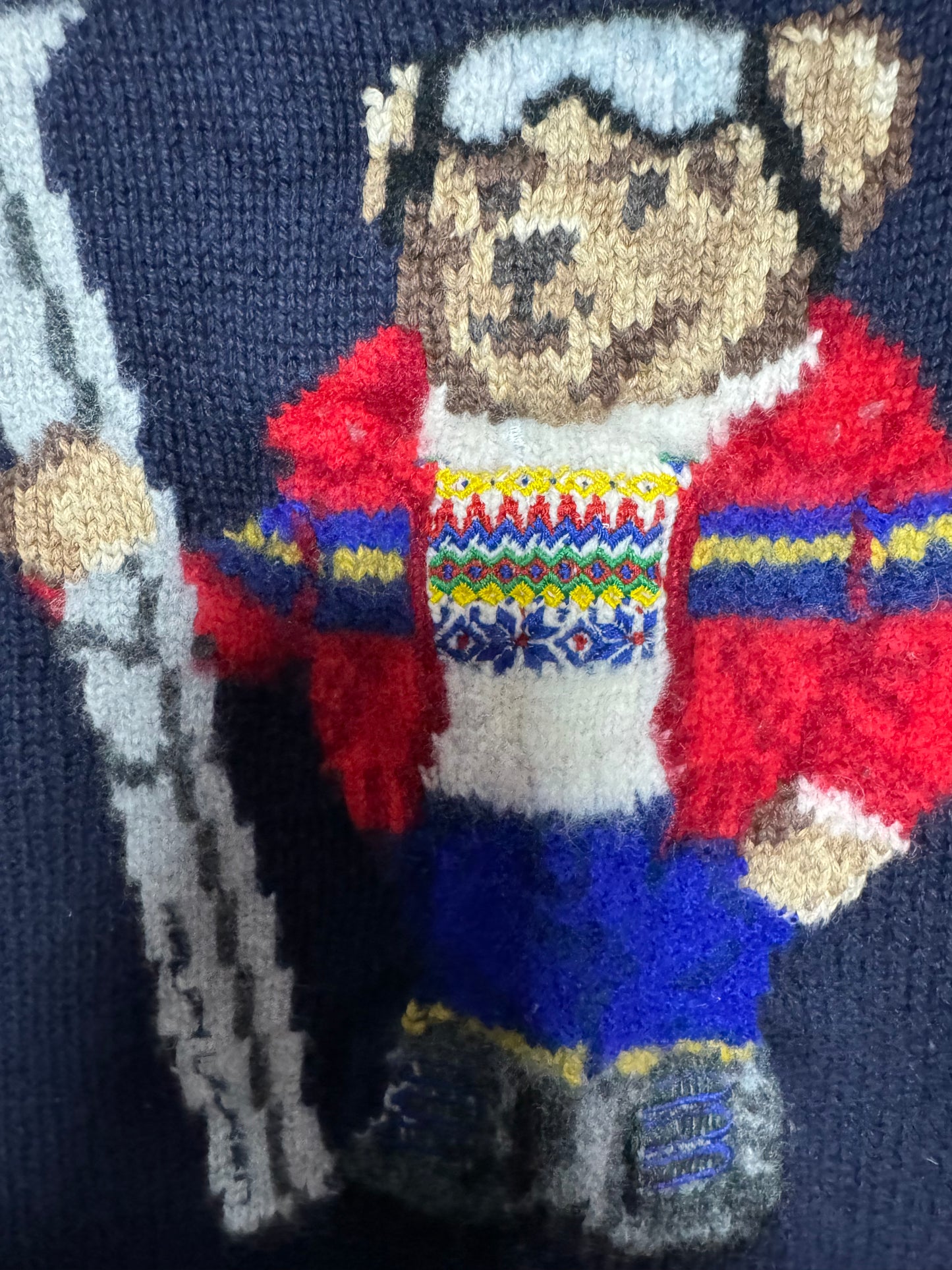 Ralph Lauren Polo Bear Ski Jumper 2-3y