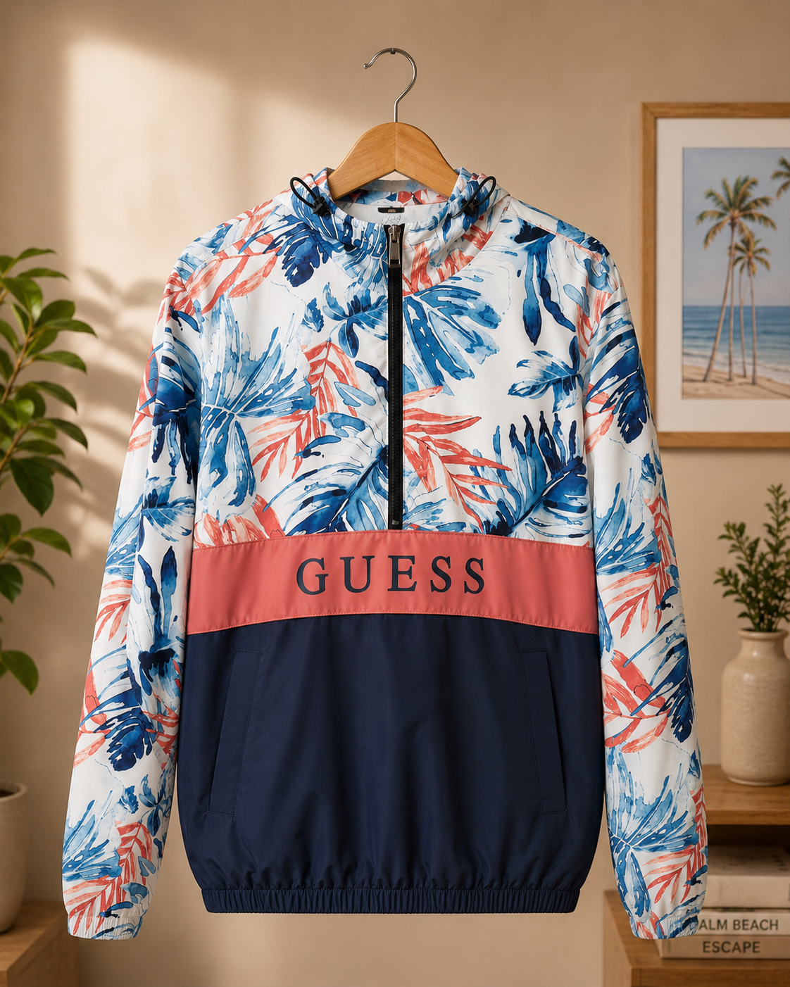 Guess windbreaker size S