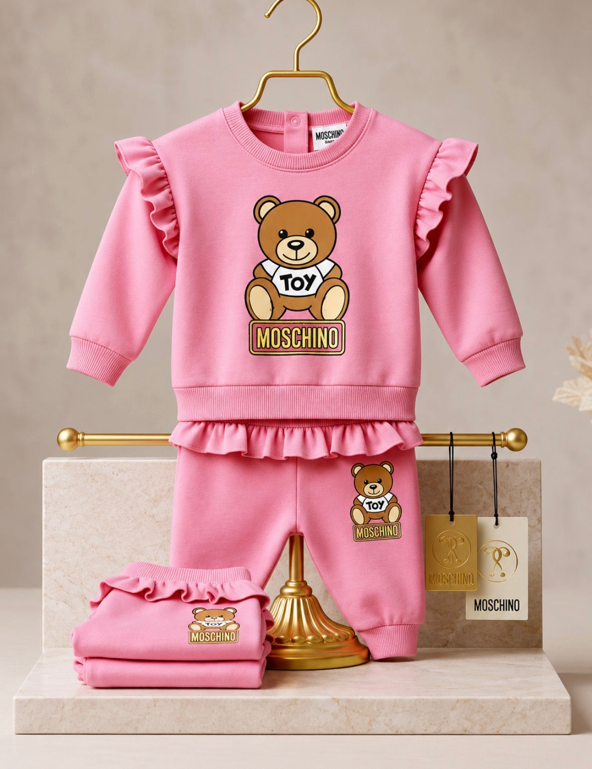 Moschino Baby Girl Set 6-9m