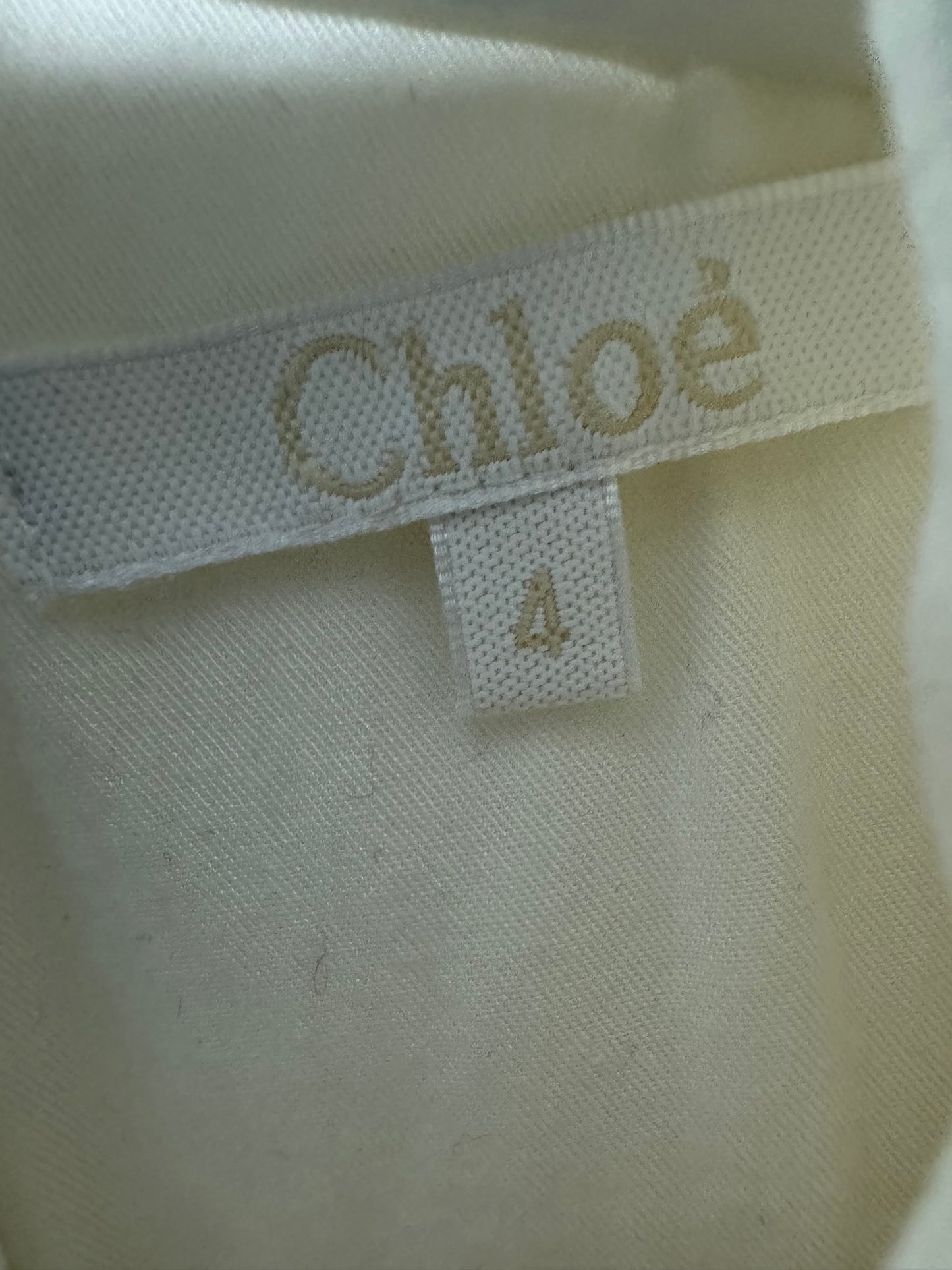 Chloe sequinned dress 4y