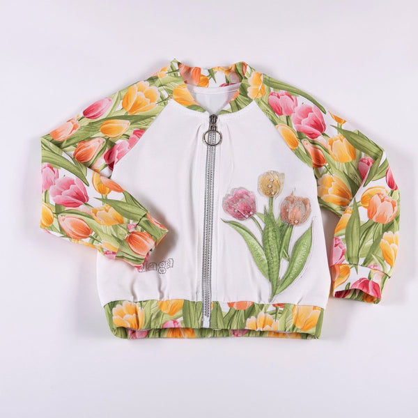 Daga girls floral jacket 3-4y