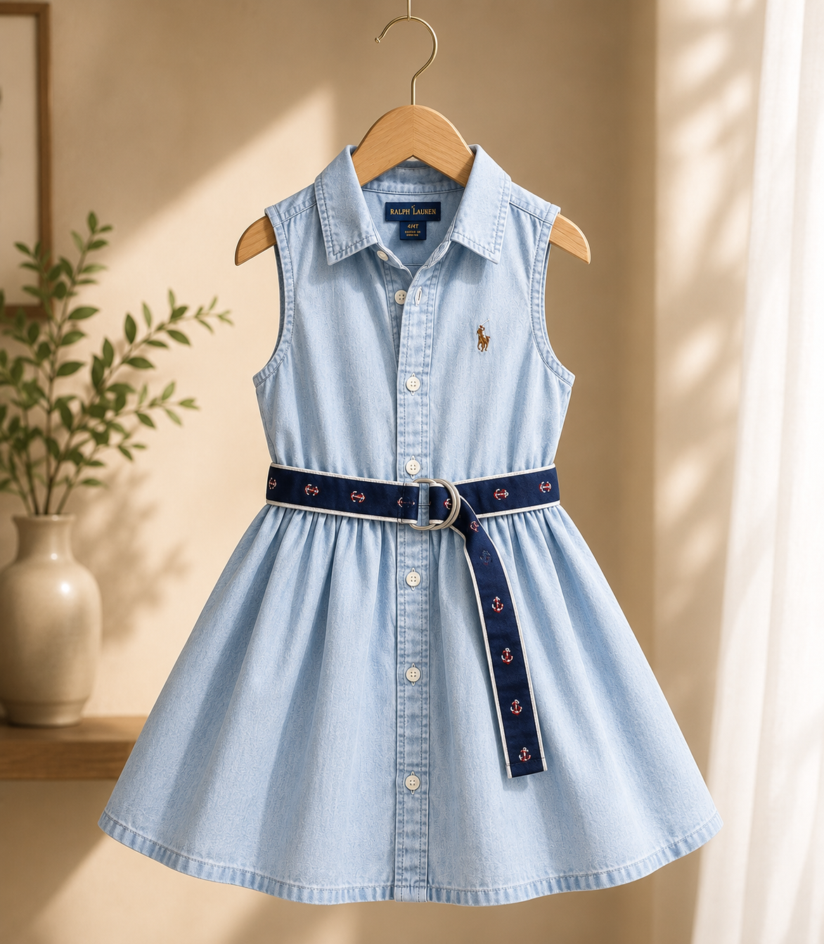 Ralph Lauren Denim Dress 8y