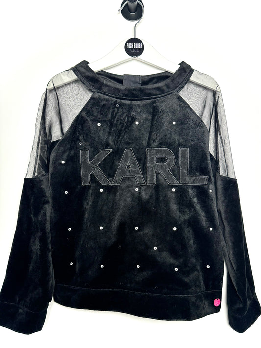 Karl Lagerfeld Girls Top 8y