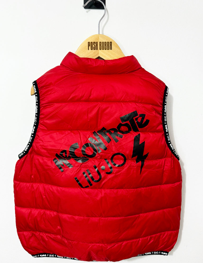 Liu Jo Red Body Warmer 6y No tags