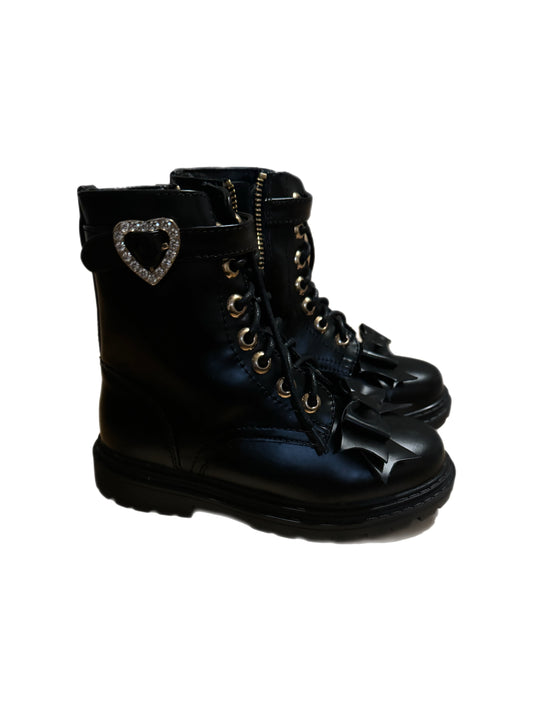 Angel's Face Black Bow Boots EU29