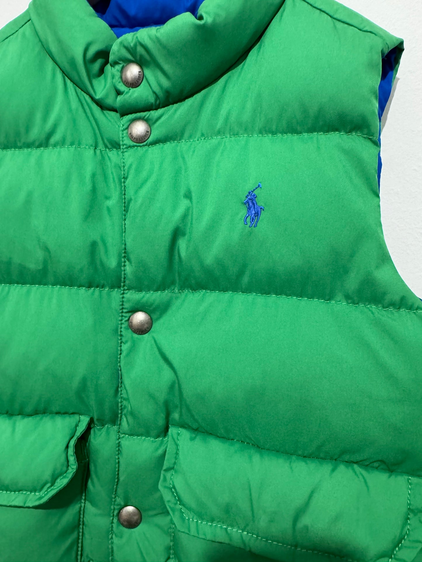Ralph Lauren Reversable Gilet 5y New No Tags 141064
