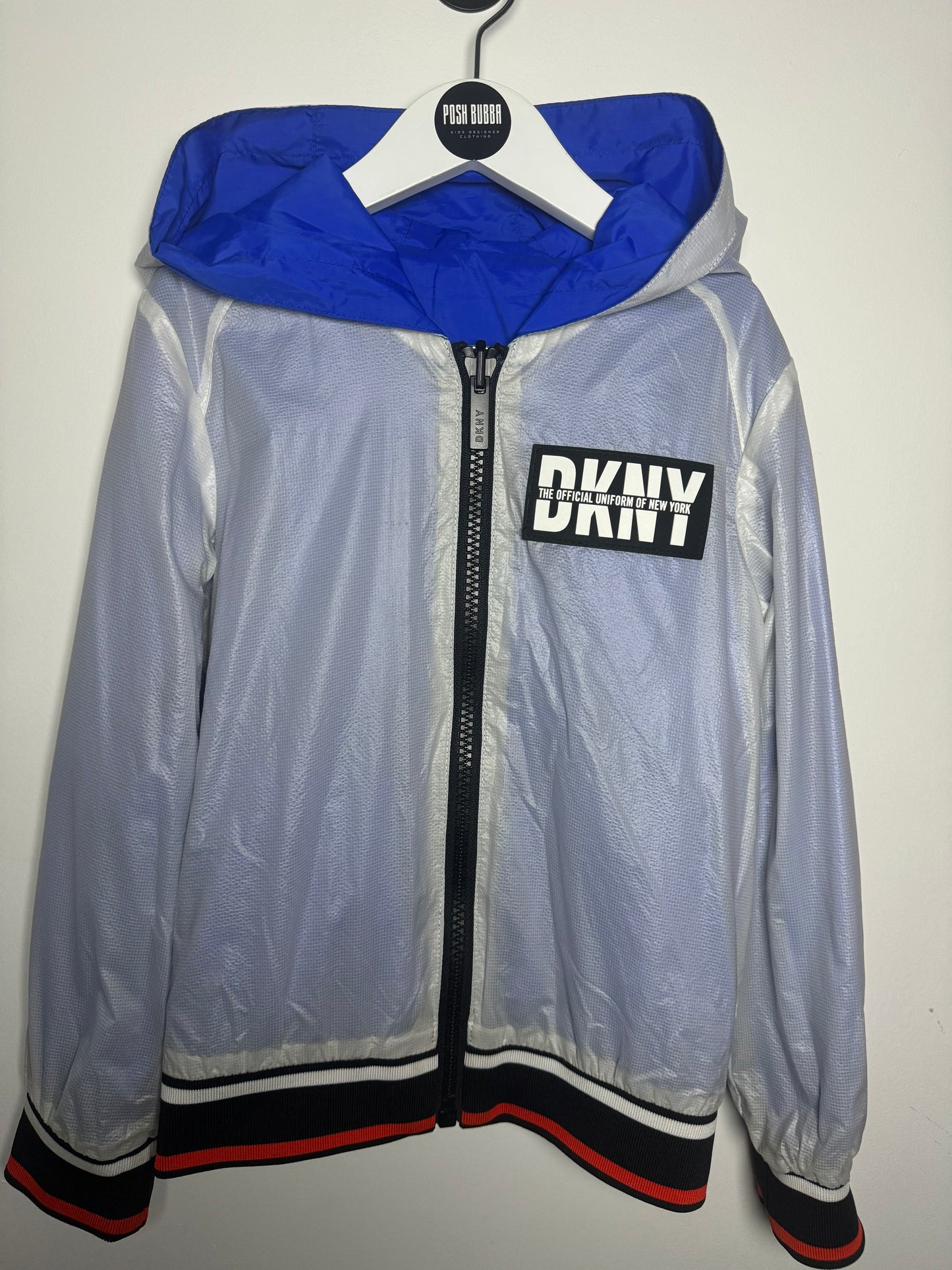 DKNY windbreaker 7-8y