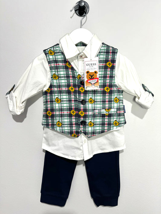 Guess 3pcs Boys Set  12-18 New with tags 141012