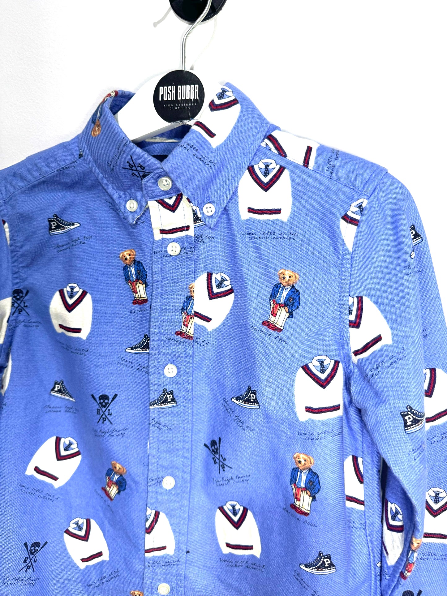 Ralph Lauren Boys Shirt 3y New No Tags 141098