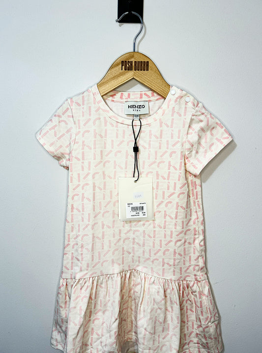 Kenzo Pink Dress 4y