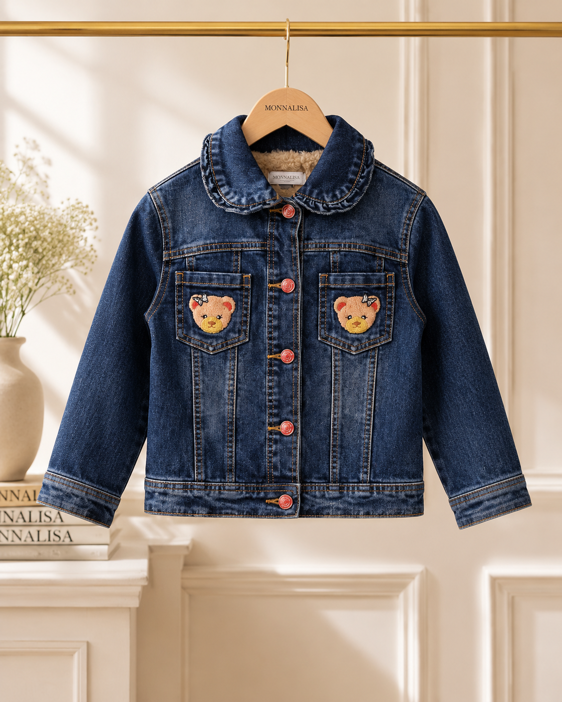 Monnalisa Denim Jacket 8y