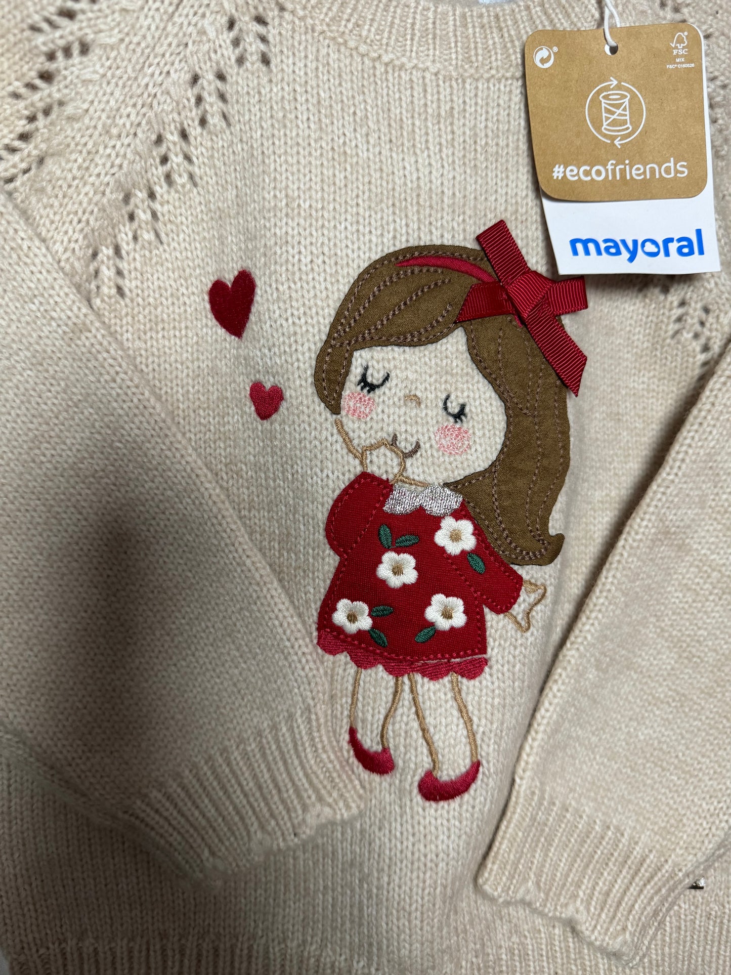 Mayoral Girls Jumper 24m