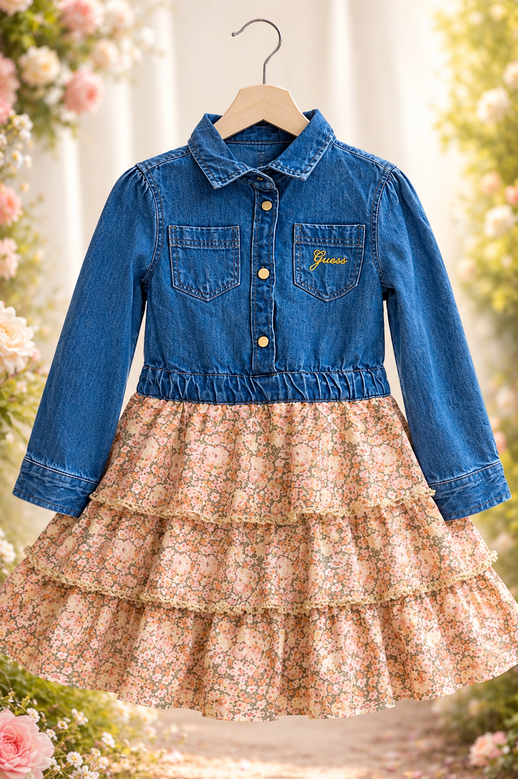 Guess Denim Dress 2y