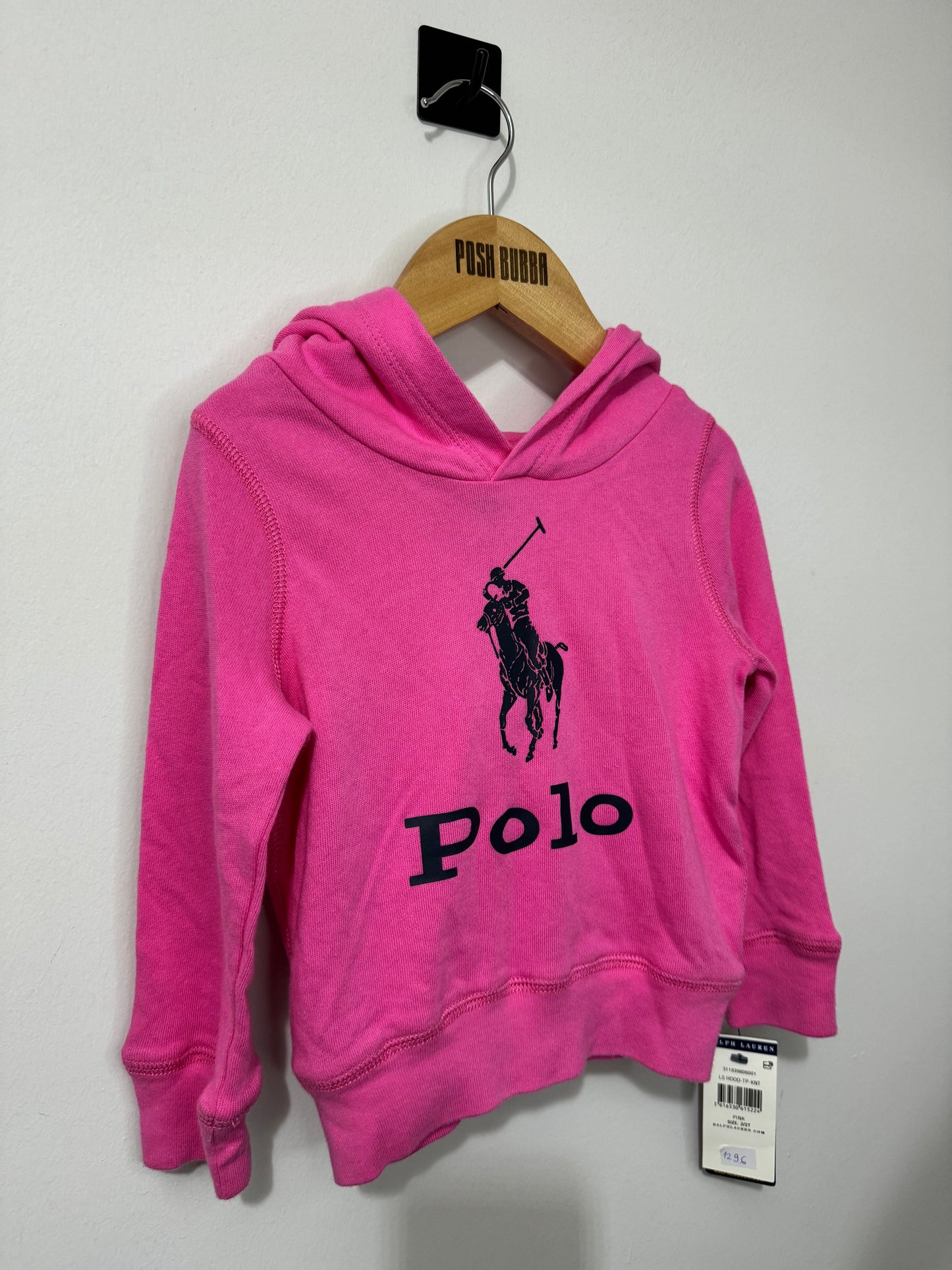 Ralph Lauren Pink Hoody T2