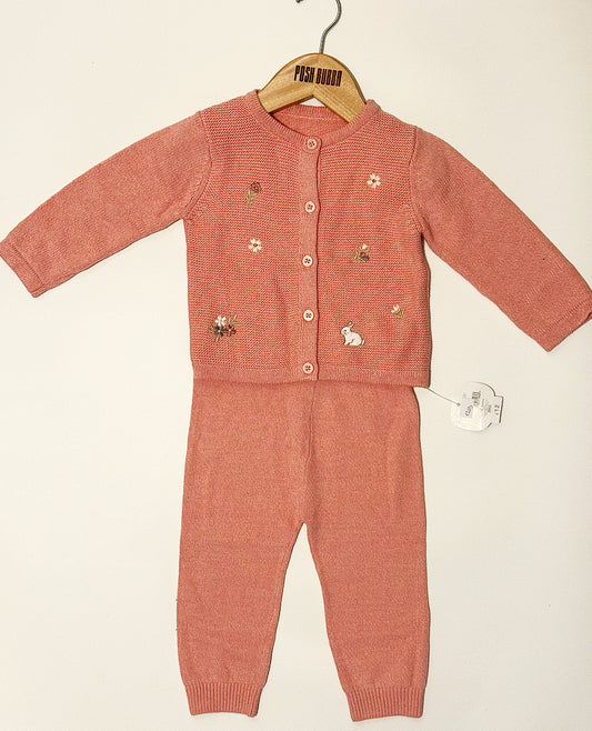 Little Nutmeg Pink Set 6-9m