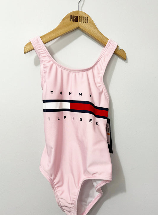 Tommy Hilfiger Girls Pink Swimsuit 6y