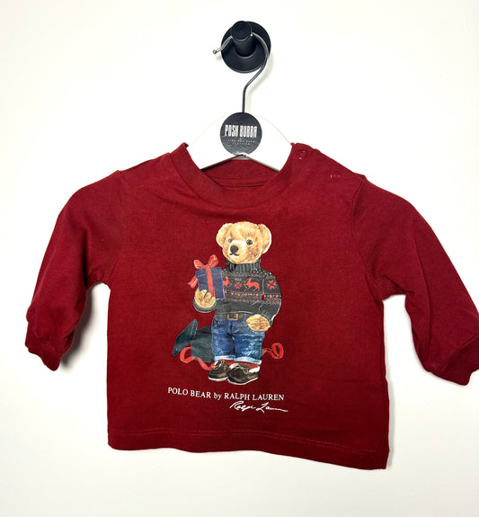 Ralph Lauren Baby Christmas T-shirt 3-6m No tags