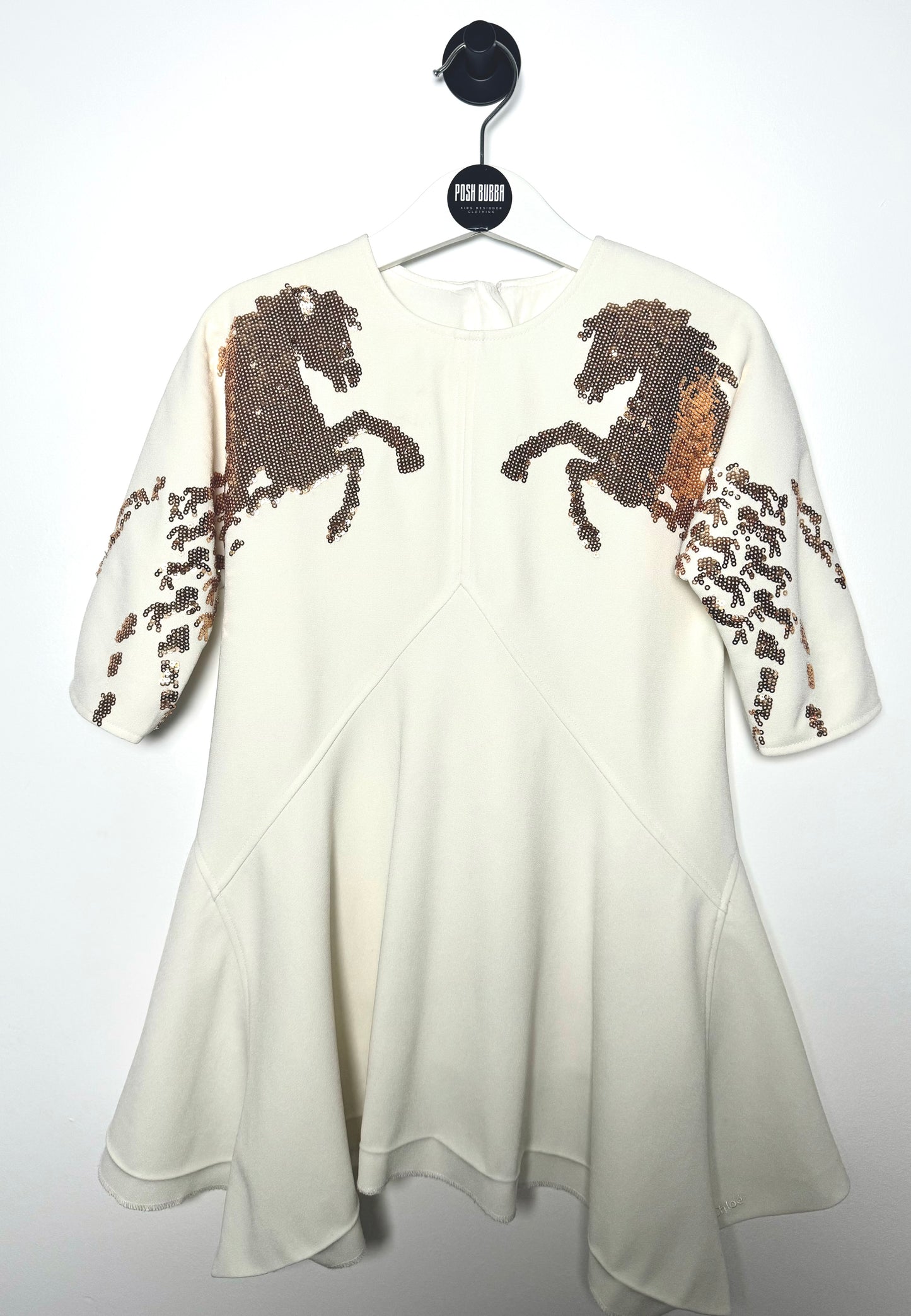 Chloe sequinned dress 4y