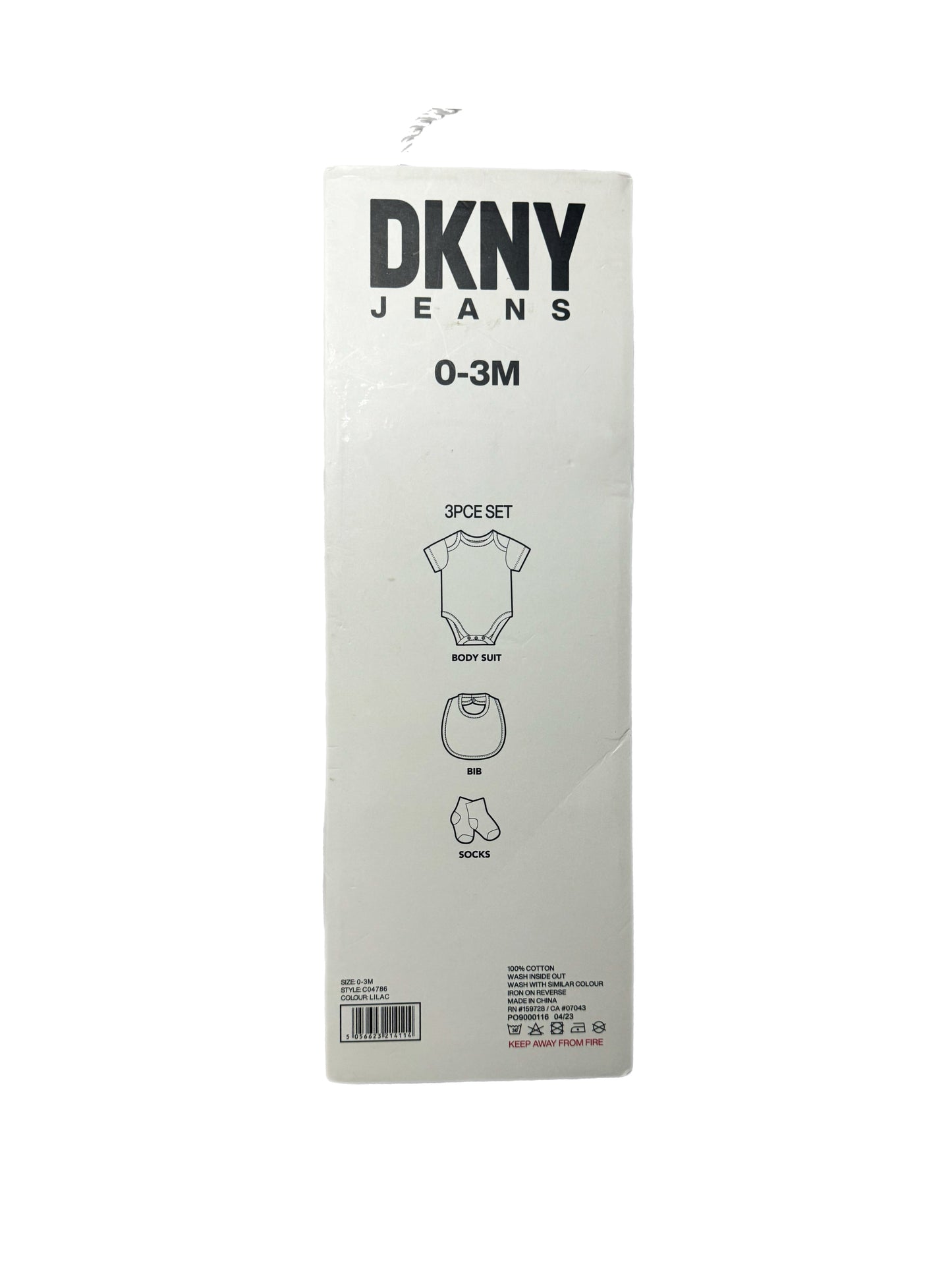 DKNY baby gift set 0-3m