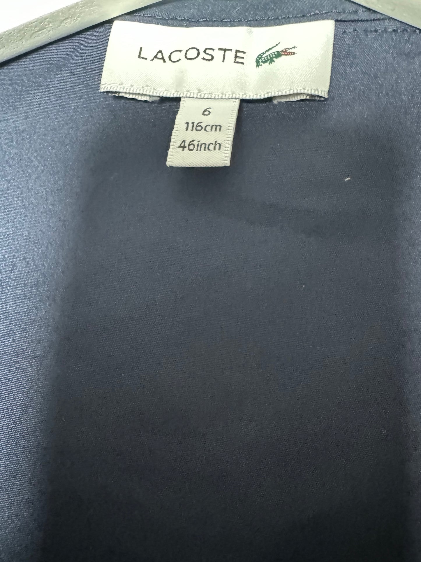 Lacoste Windbreaker 4y New no tags