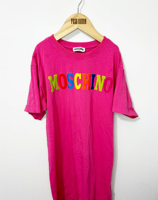 Moschino Pink Dress 10y No Tags