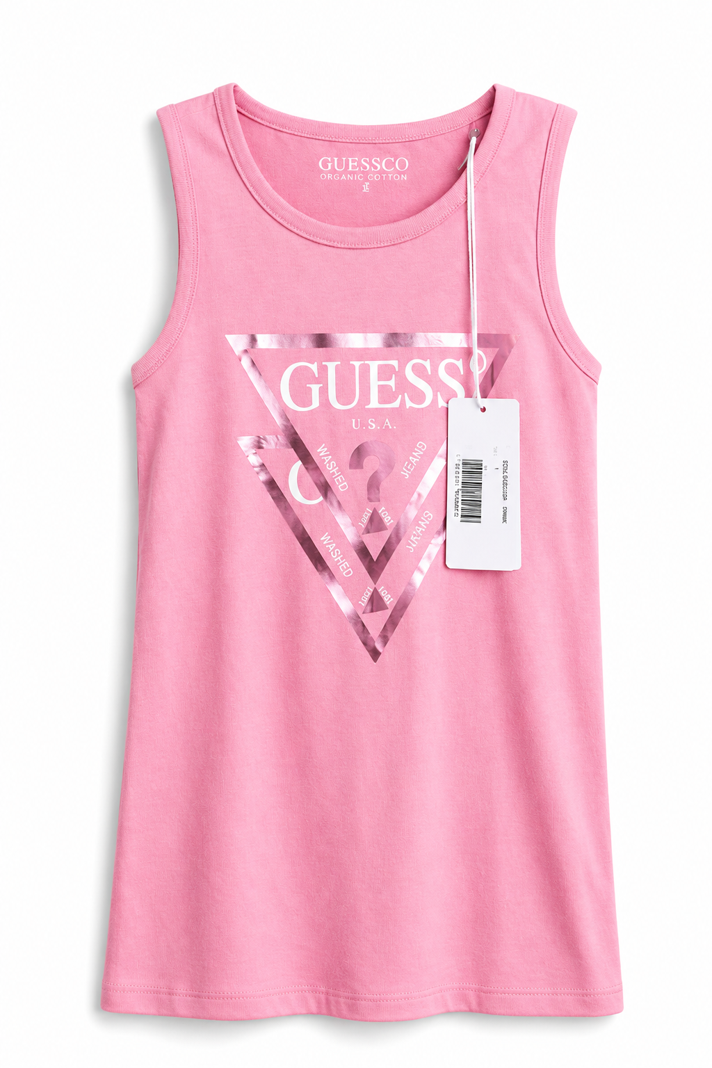 Guess Girls Pink Dress 2y