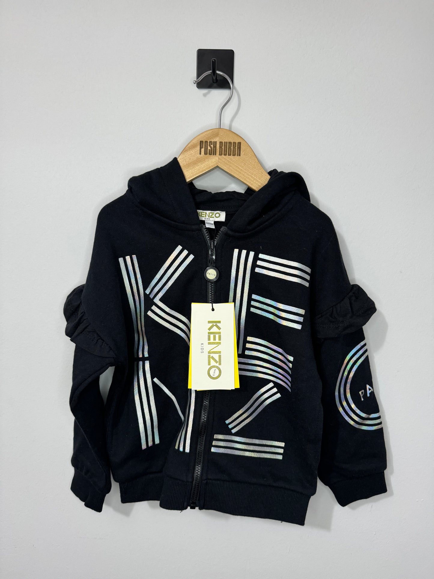 Kenzo Black Hoodie 4y