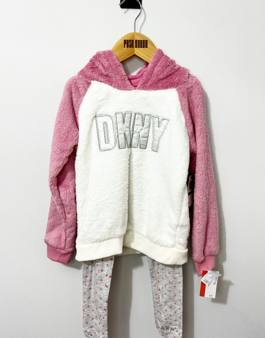 DKNY Fleece Set 4y