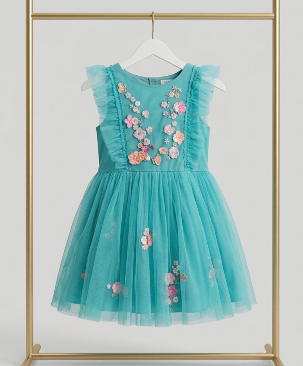 Next Floral Dress 5-6y