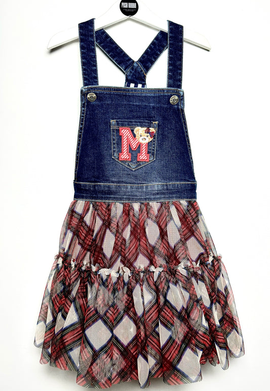 Monnalisa Denim Dress 6y