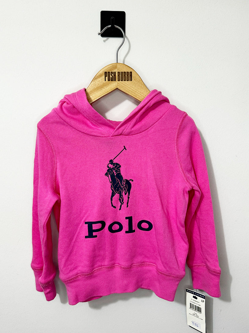 Ralph Lauren Pink Hoody T2