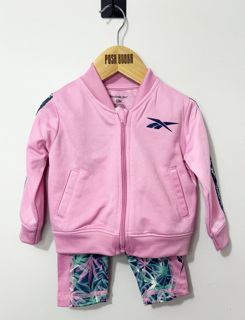 Reebok 3pcs Pink Set 9-12m